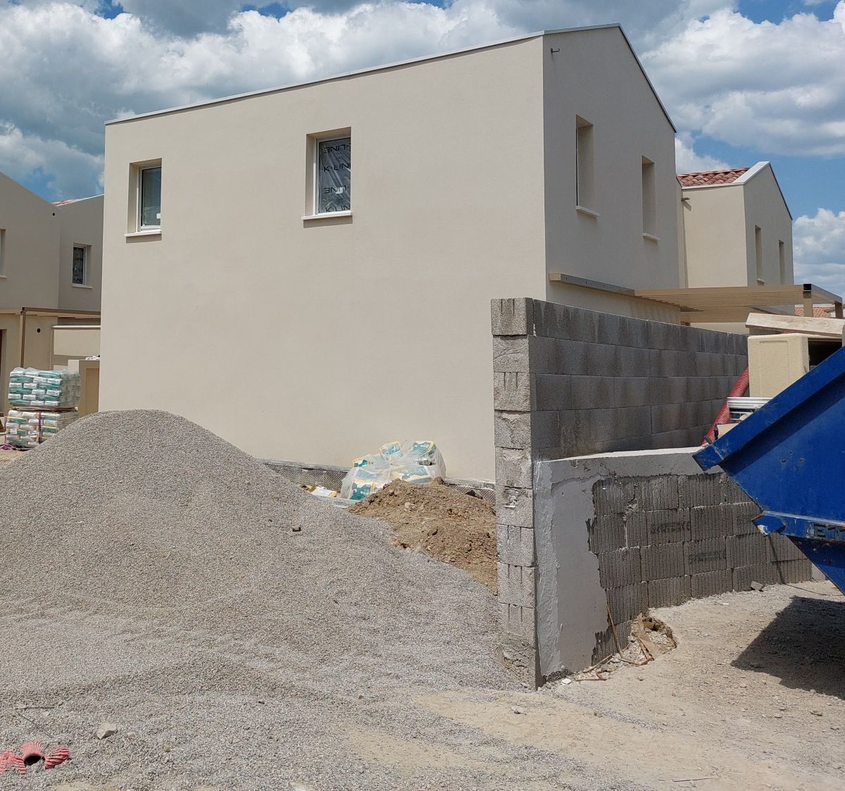 Progression des permis de construire en juin (7,2 %). © Laure Pophillat